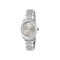 Gucci Interlocking 29mm stainless steel case, silver sunbrushed dial with 8 diamonds and pink gold-plated details, small seconds display, stainless steel bracelet YA142510